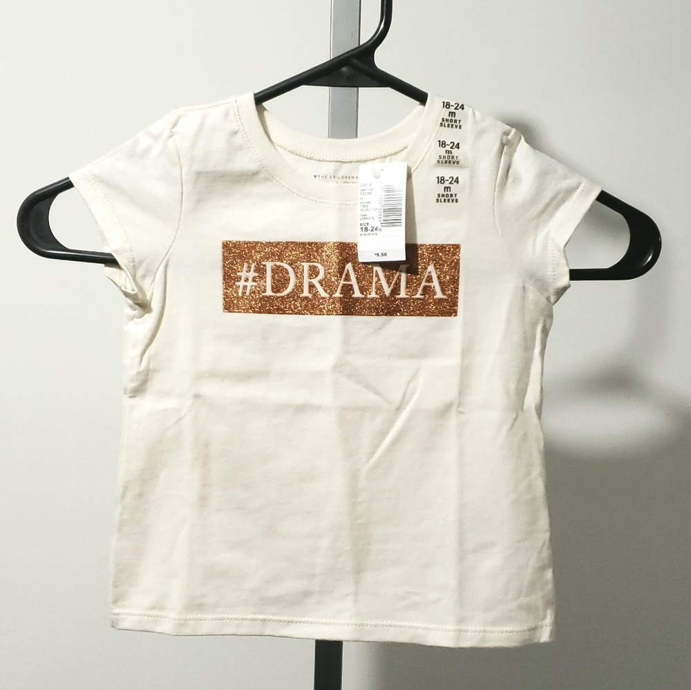 Children's Place Girls 18/24 M Graphic Tshirt SS